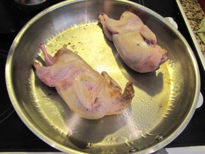 Browning off the birds