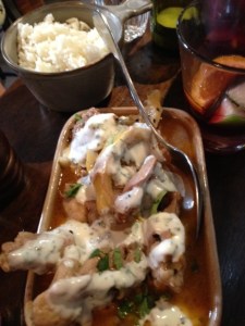 African chicken curry