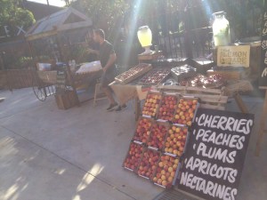 fruit market and breaky BBQ