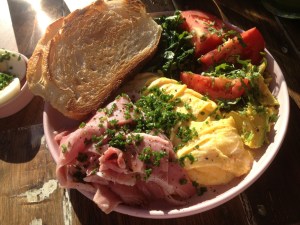 The not so scrambled eggs