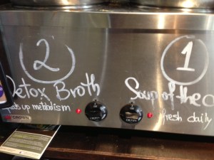 Fresh broths & soups