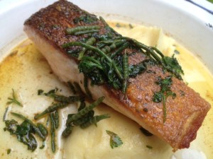 Salmon & mash