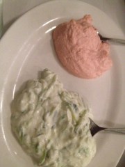 Tzatziki & taramasalata