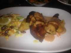 Blackened snapper fillets