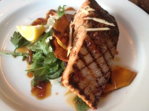 The wild Alaskan salmon