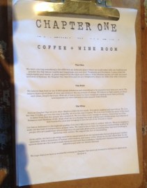 Chapter One the story